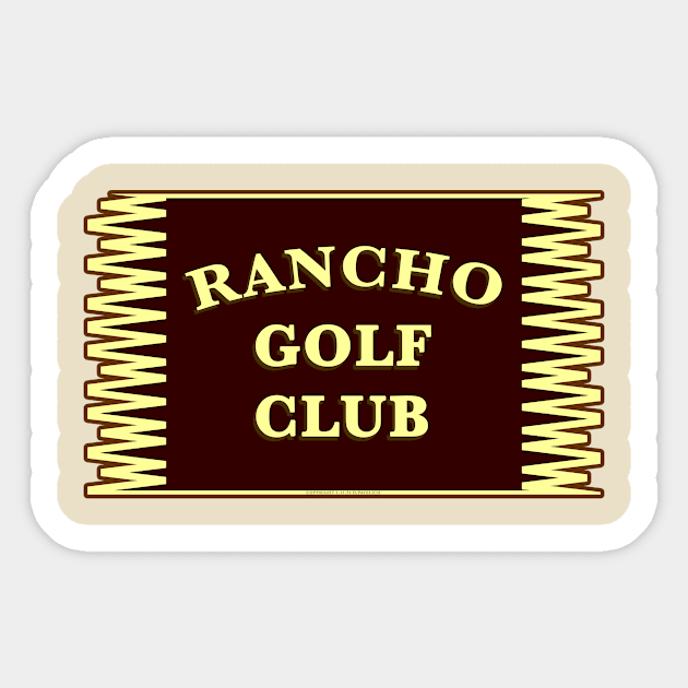 Rancho Golf Club Sticker by Vandalay Industries